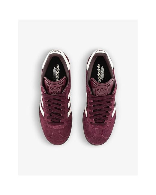 adidas Gazelle Suede Low top Trainers in Purple for Men Lyst