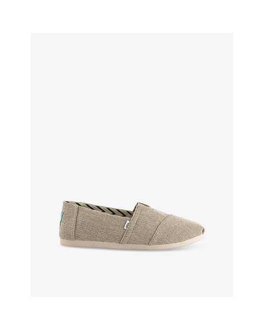 TOMS Natural Alpargata Canvas Espadrilles for men