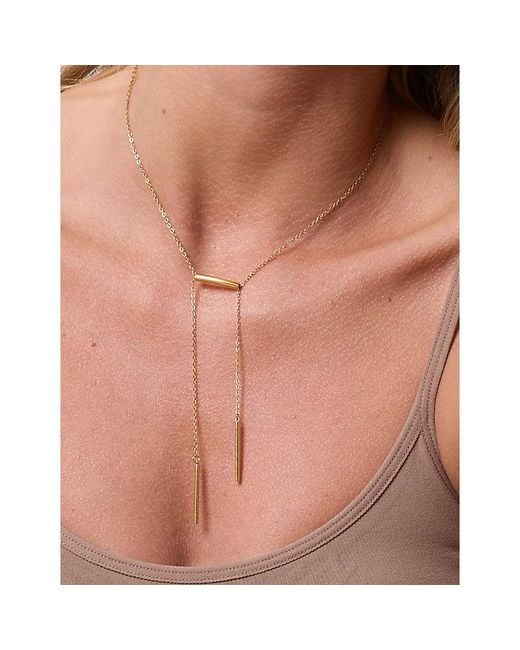 La Maison Du Couturier White Amadeus Gia Large Link 18Ct- Plated Brass Necklace