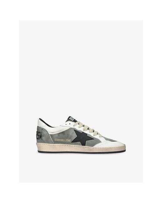 Golden Goose Deluxe Brand Multicolor Ballstar 35945 Suede Trainers for men
