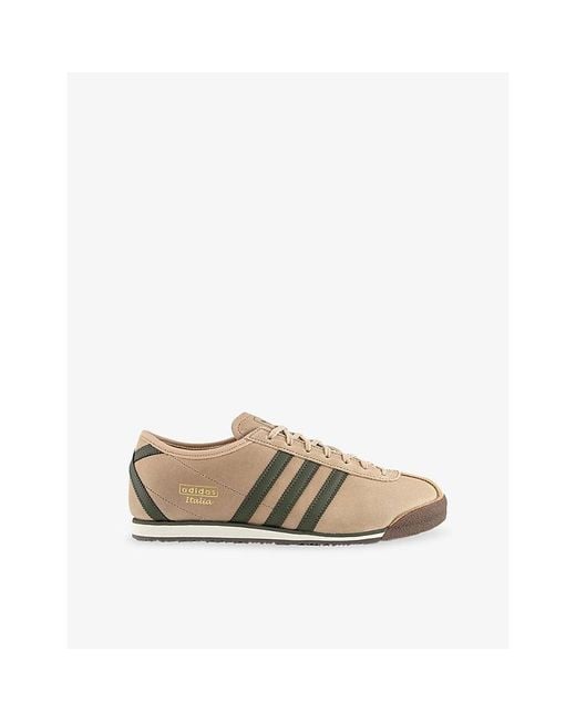 Adidas Natural Italia 70S Suede Trainers for men