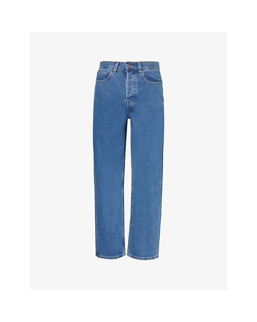 Dickies Blue Thomasville Regular-fit Straight-leg Jeans for men