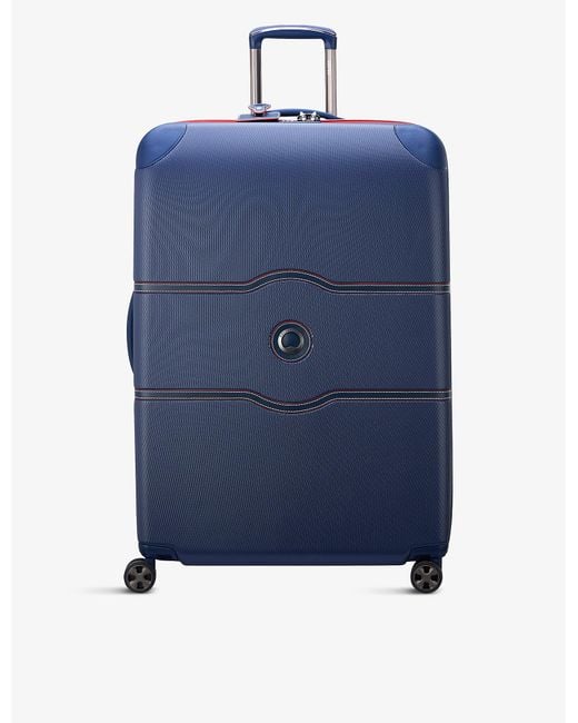 Delsey Blue Chatelet Air 2.0 Shell Suitcase 80cm