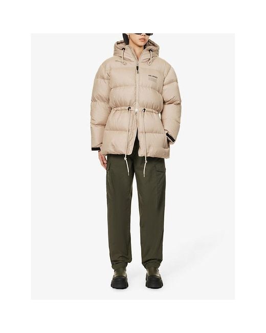 Axel Arigato Natural Rhode Padded Recycled Polyester-down Jacket