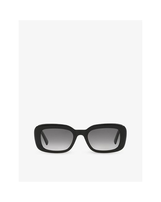 Saint Laurent Black Sl M130 Sunglasses