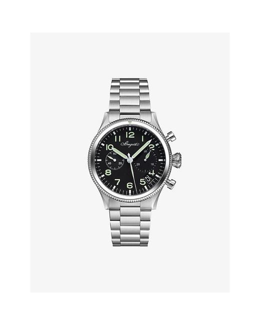 Breguet Metallic Type Xx Chronograph 2057 Stainless- Automatic Watch 42Mm for men