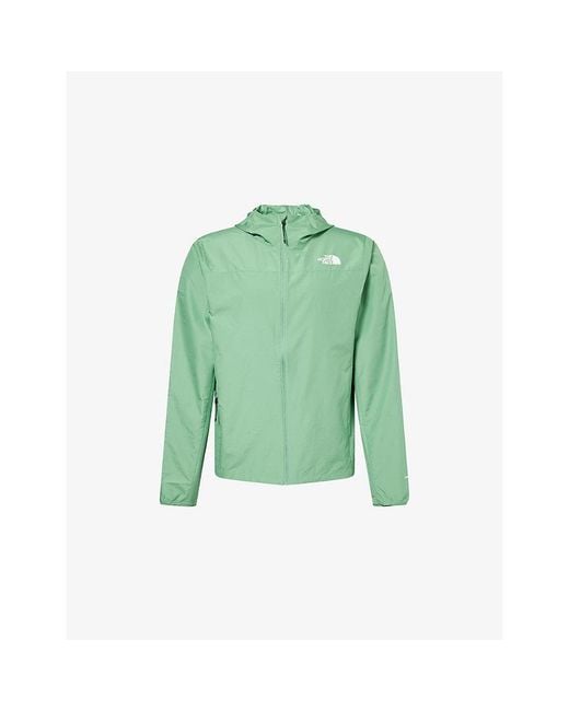 The North Face Green Fontanales Wind Breaker Shell Jacket for men