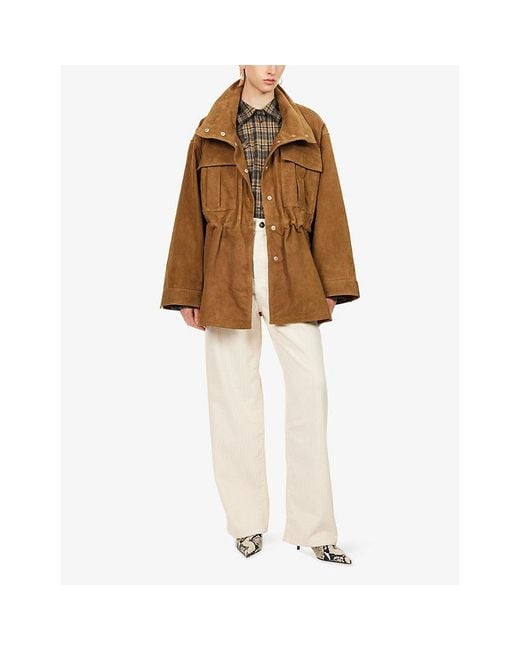 RÓHE Frames Natural Bruun Baggy Corduroy Cotton Trousers