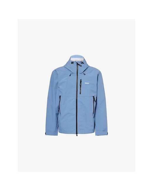 FINISTERRE Blue Stormbird Logo-Print Shell Jacket for men