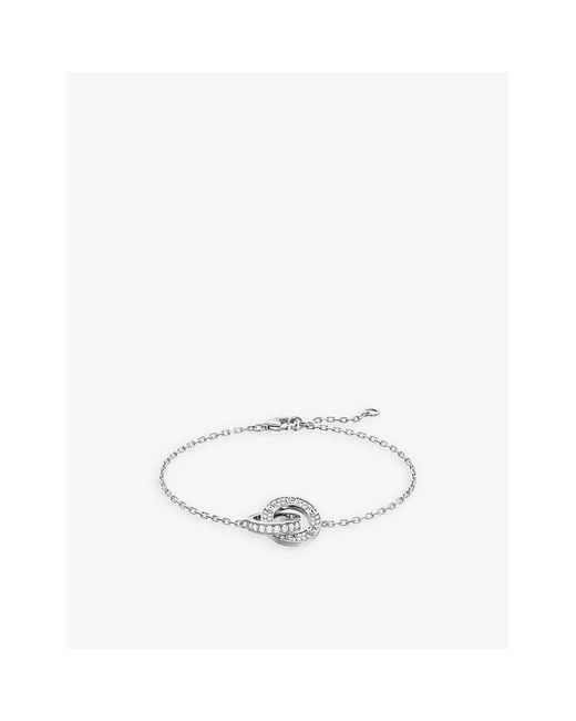Cartier White Love 18Ct- And 0.30Ct Diamond Bracelet