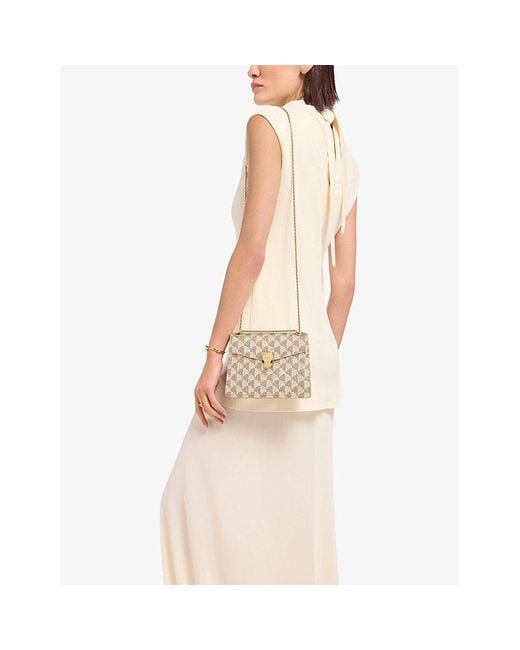 BVLGARI Natural Serpenti Forever Day-To-Night Small Calla Crystal And Suede Shoulder Bag