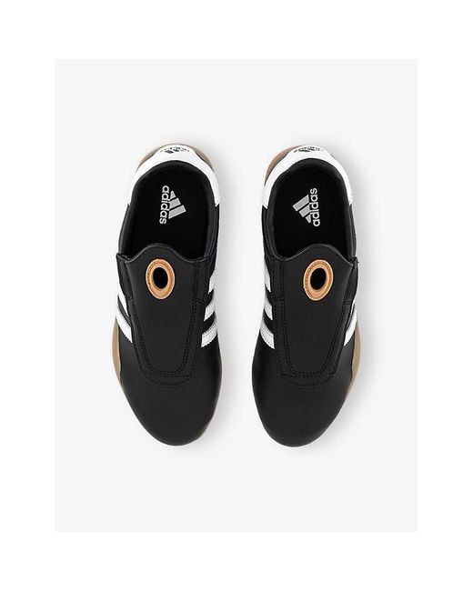 Adidas Black Taekwondo Mei Leather Trainers