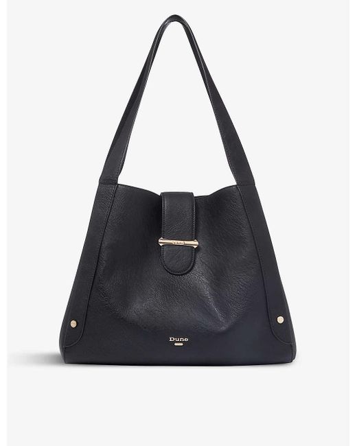 plain black side bag