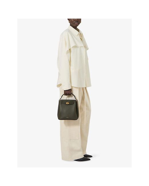 Mulberry Black Islington Small Leather Bucket Bag