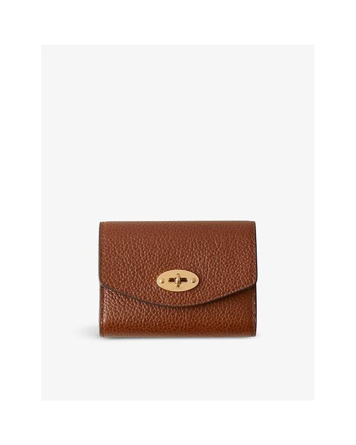 Mulberry Brown Darley Leather Wallet