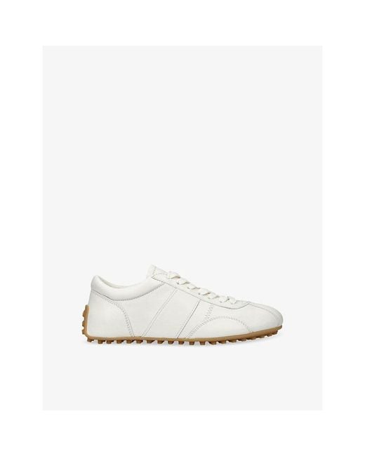 Tod's White Sportiva 59L Suede Trainers