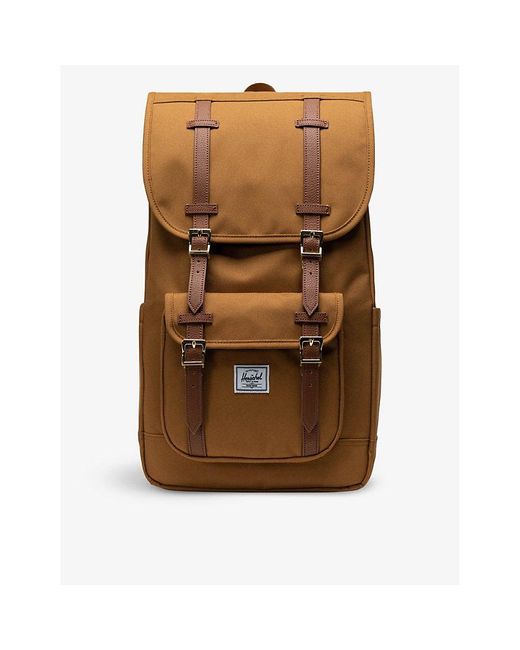 Herschel Supply Co. Brown Little America Recycled-polyester Backpack
