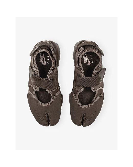 Nike Brown Air Rift Woven Trainers for men