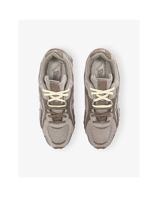 New Balance White 204L Suede Trainers