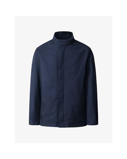Hackett Blue Reversible Soft-Shell Jacket for men