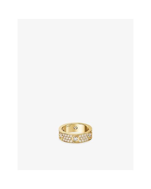 Cartier Metallic Love 18Ct- And 1.23Ct Diamond Ring