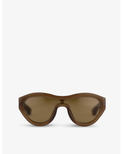 Linda Farrow X Dries Van Noten Dvn49c9sun Dframe Acetate Sunglasses Lyst