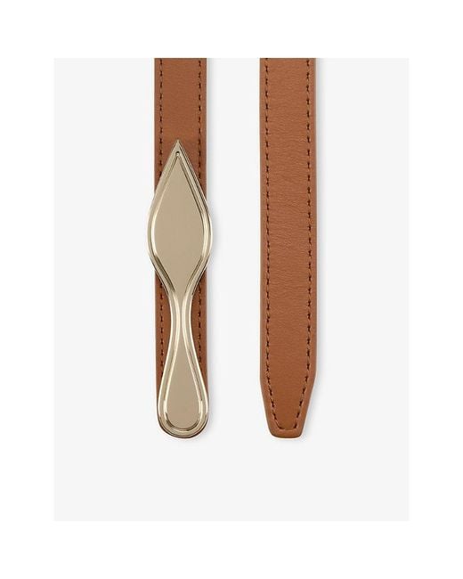 Christian Louboutin Red Bettina Leather Belt