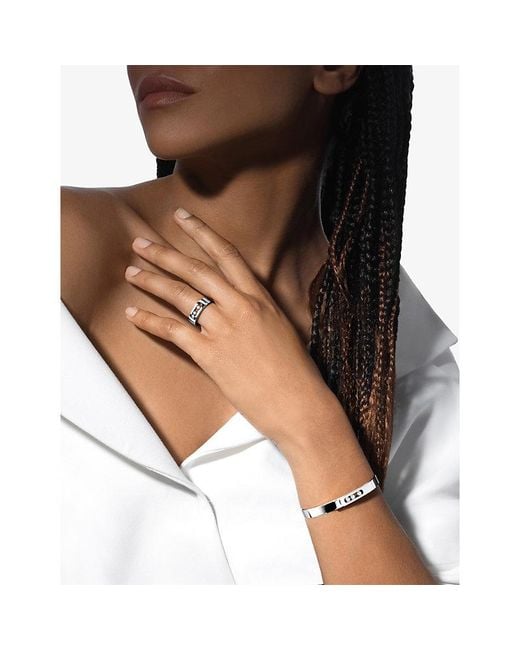 Messika White Move Noa 18Ct And 0.15Ct Diamond Bangle Bracelet