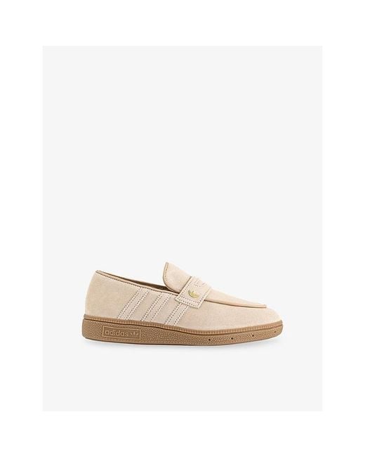 Adidas Natural Handball Spezial Suede Loafers for men