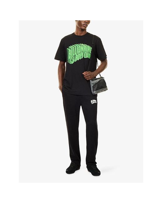 BBCICECREAM Green 3D Arch Short-Sleeve Cotton T-Shirt for men