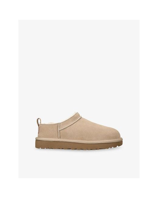 Ugg Natural Classic Micro Suede Boots