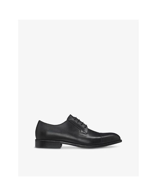 Boss Black Deed-Branded Leather Shoes for men