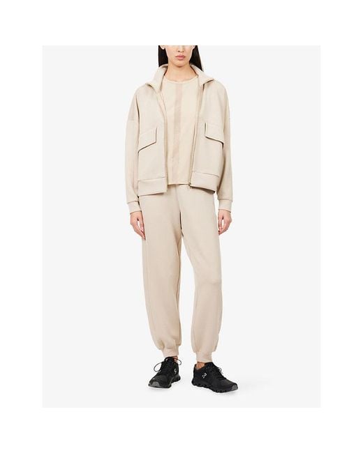 Now You Live Natural Oakland Zip-Through Sweatshirt