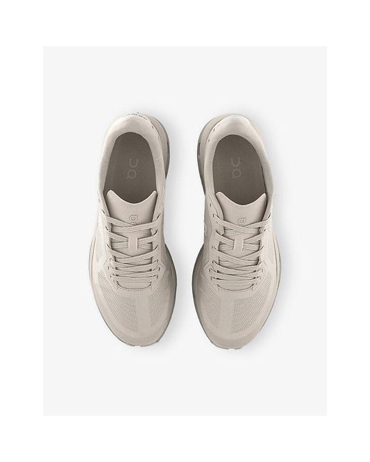 On Shoes White Cloudze Woven Trainers