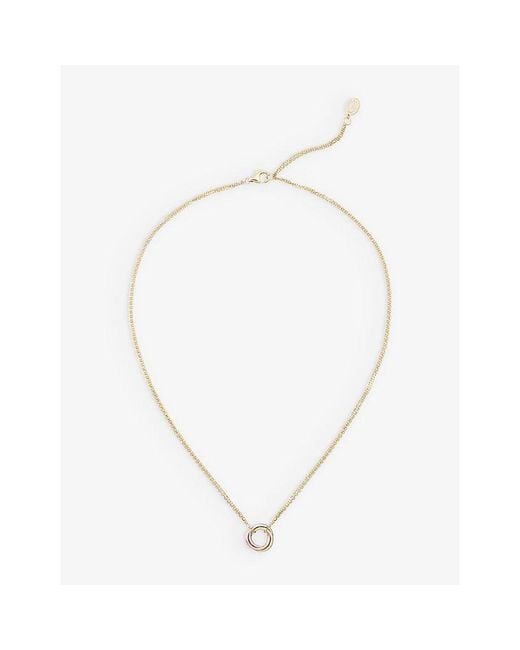 Cartier Natural Trinity Small 18Ct, Rose, - Pendant Necklace