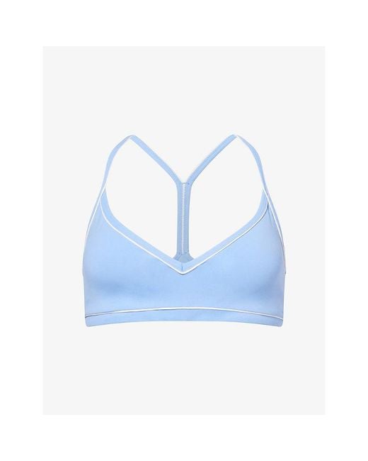 WE Are Tala Blue Dayflex Contrast Sweetheart Sports Bra