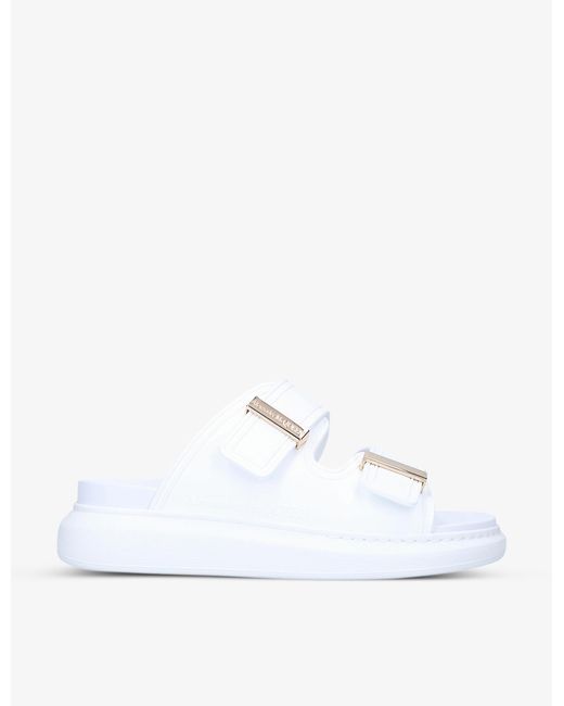 alexander mcqueen womens sliders