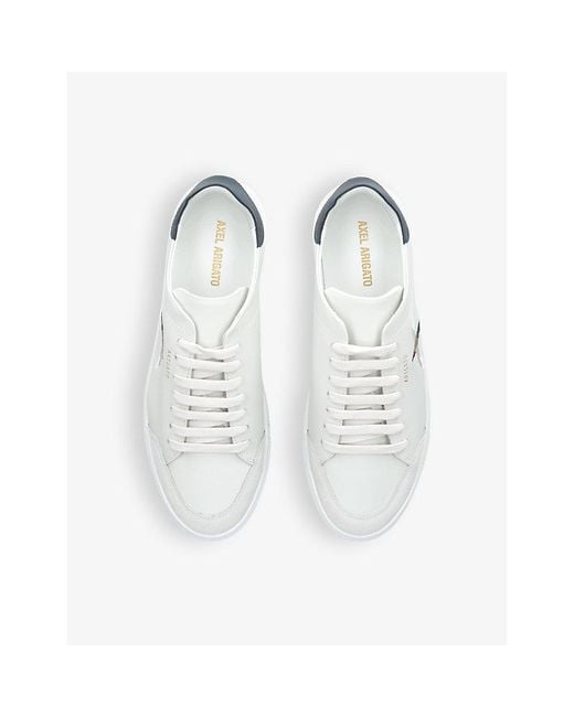 Axel Arigato White Clean 90 Bee Bird Leather Low-Top Trainers for men
