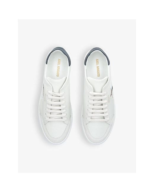 Axel Arigato Clean 90 Bee Bird Leather Low-Top Trainers in White