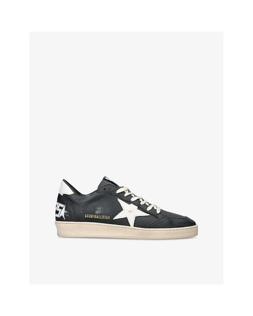 Golden Goose Deluxe Brand Blue Ballstar 10366 Leather Low-Top Trainers for men