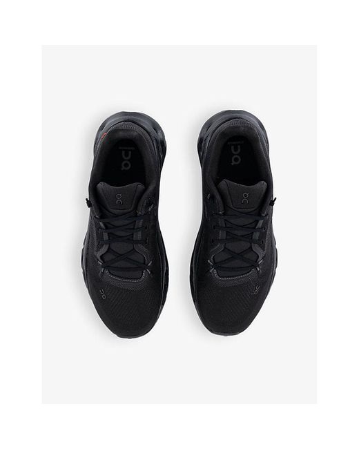 On Shoes Blue Cloudtilt Cushied-Sole Mesh Low-Top Trainers for men