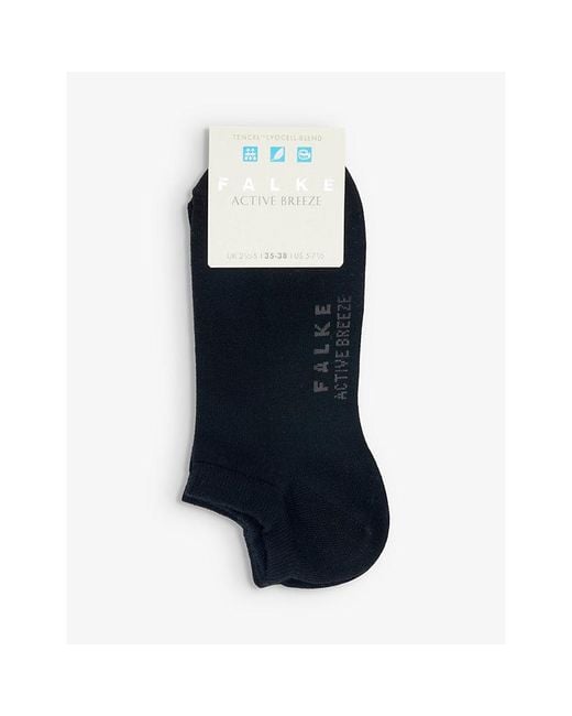Falke Blue Active Breeze Stretch-Woven Socks