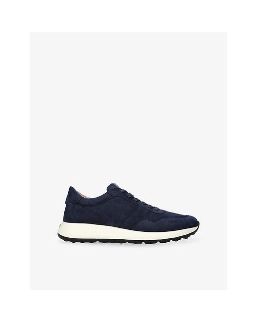 Tod's Blue Nuova Allacciato Sportivo 79K Suede Trainers for men