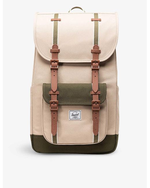 Herschel Supply Co. Natural Little America Recycled-polyester Backpack