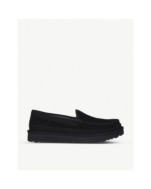 Ugg Black Dune Sheepskin Loafers for men