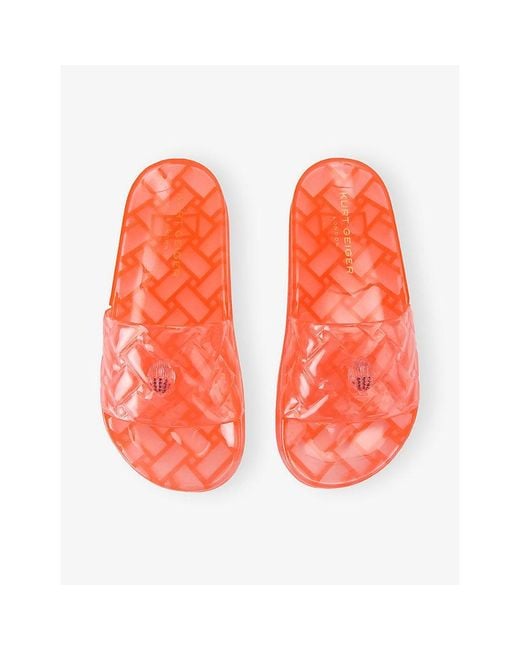 Kurt Geiger Red Meena Jelly Sandals