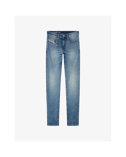 DIESEL Blue 2019 D-Strukt Slim-Leg Stretch-Denim Jeans for men