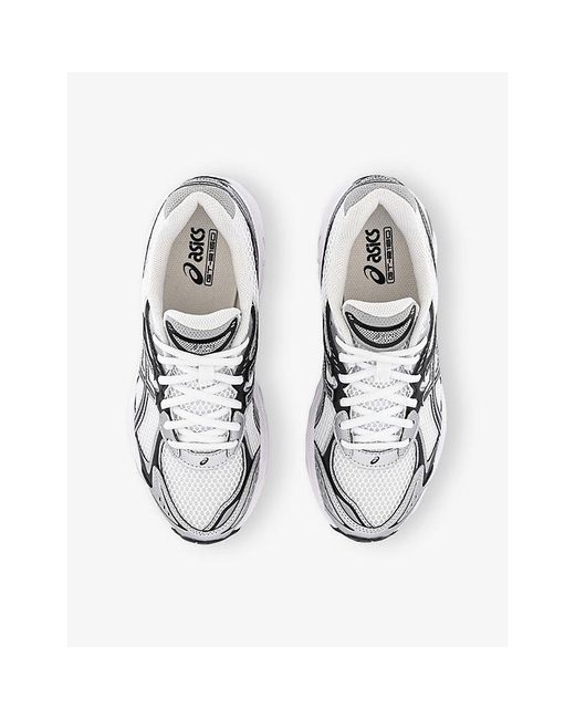 Asics White Gt 2160 Faux-Leather And Mesh Low-Top Trainers