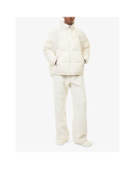 The North Face White X Skims 1996 Nuptse Hooded Shell-Down Jacket