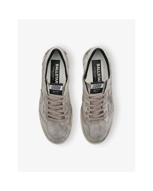 Golden Goose Deluxe Brand Multicolor Ballstar Exclusive Suede Trainers for men